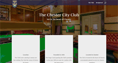 Desktop Screenshot of chestercityclub.co.uk