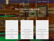 Tablet Screenshot of chestercityclub.co.uk